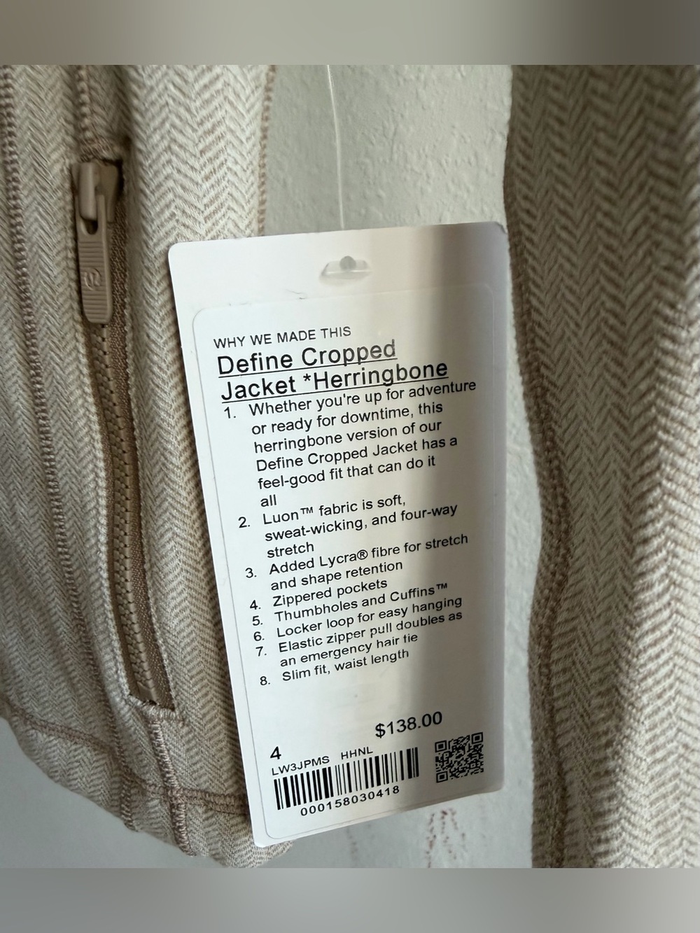 lululemon Define Cropped Jacket
*Herringbone (4) - Picture 7 of 8